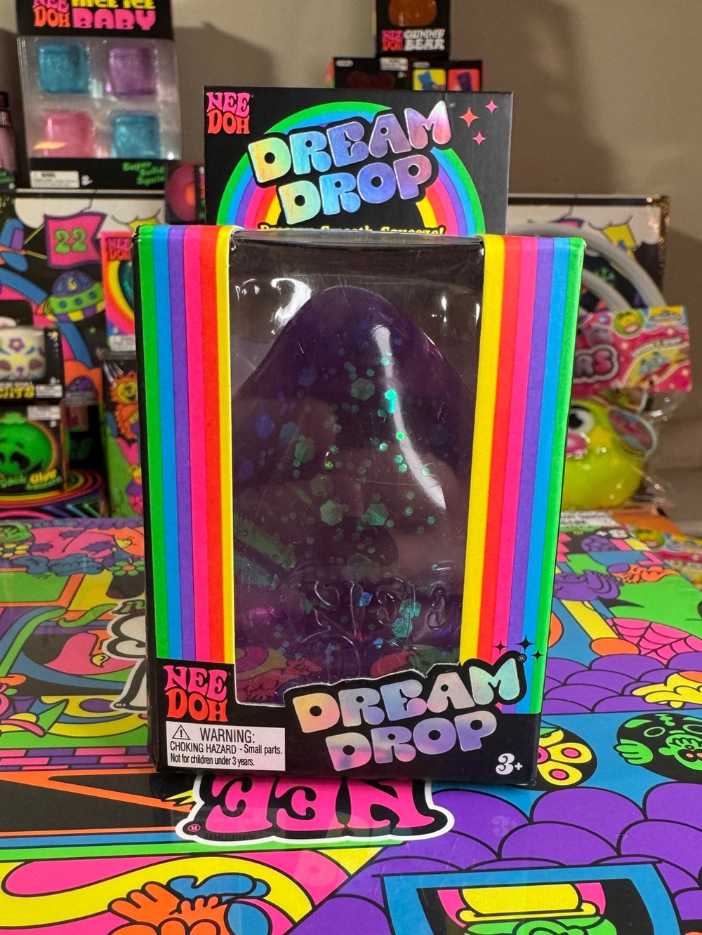 NeeDoh Dream Drop PURPLE NEW 100% AUTHENTIC